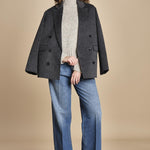MYAC maglia collo alto in shetland BEMT512 NATURAL hartford 