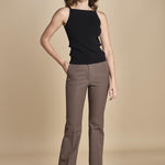 pantalone diritto stretch TARIFA  JF009416 MUSHROOM 2202 joseph 