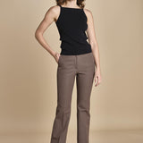 pantalone diritto stretch TARIFA  JF009416 MUSHROOM 2202 joseph 