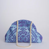 OLBIA MEDIA pochette in spugna PM-25E18 VIOLA TURCHESE le daf 