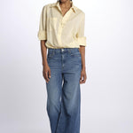 Camicia ANGELO con rouches ANGELO1TEE CREAM antik batik 