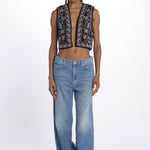 Gilet punto croce COCO BLEUNUIT ba&sh 