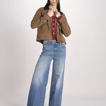 Cardigan con ricamo punto croce 076 BURGUNDY sea ny 