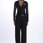  ASOLO SEQUINS-BLACK leTwins 