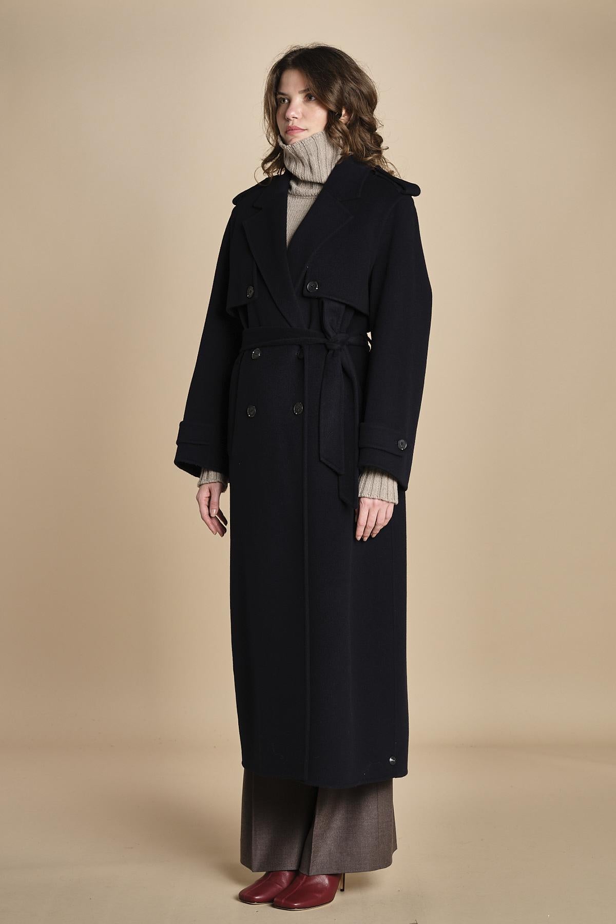 trench double lungo over COLETTE ANN IO111143 BL900 ivy oak 