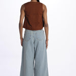 PAMPA top gabardina CHE1006PAMPA MAR1822S soeur 