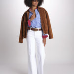 camicia a righe con collo guru MICA5630 BT milaura 