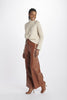 Braided turtleneck