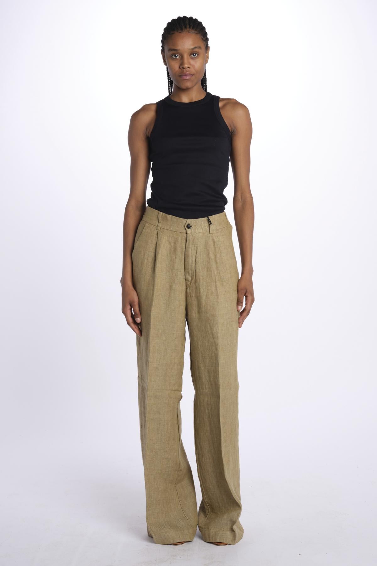 Pantalone KATI limone KATI RAWLINEN true avenue 