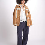 soutache blouse IYLA 056 WHITE sea ny 