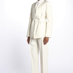 Blazer senza revere 142504 IVORY lvir 