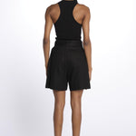 Bermuda con tasche 142704 BLACK lvir 