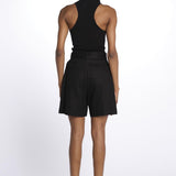 Bermuda con tasche 142704 BLACK lvir 