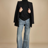 denim lungo diritto CLARA OPENBLU true avenue 