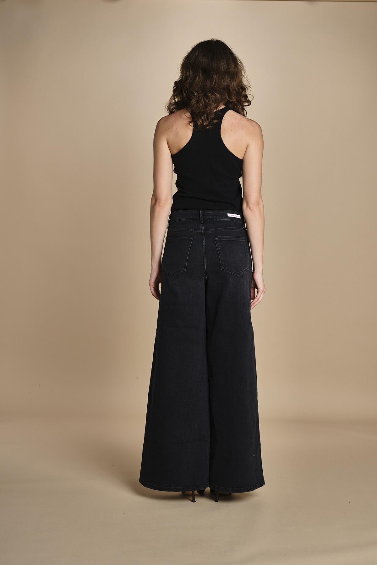 79% COTONE 14% LYOCELL 6%ELASTOMULTIESTERE 1% ELASTANE SERENA XJN02 BLACK DENIM STRETCH ps don't forget me 