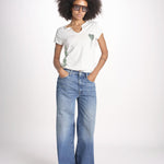 t-shirt con scollo JWTN02652 JUDO 103 zadig & voltaire 