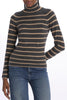 Small striped turtleneck