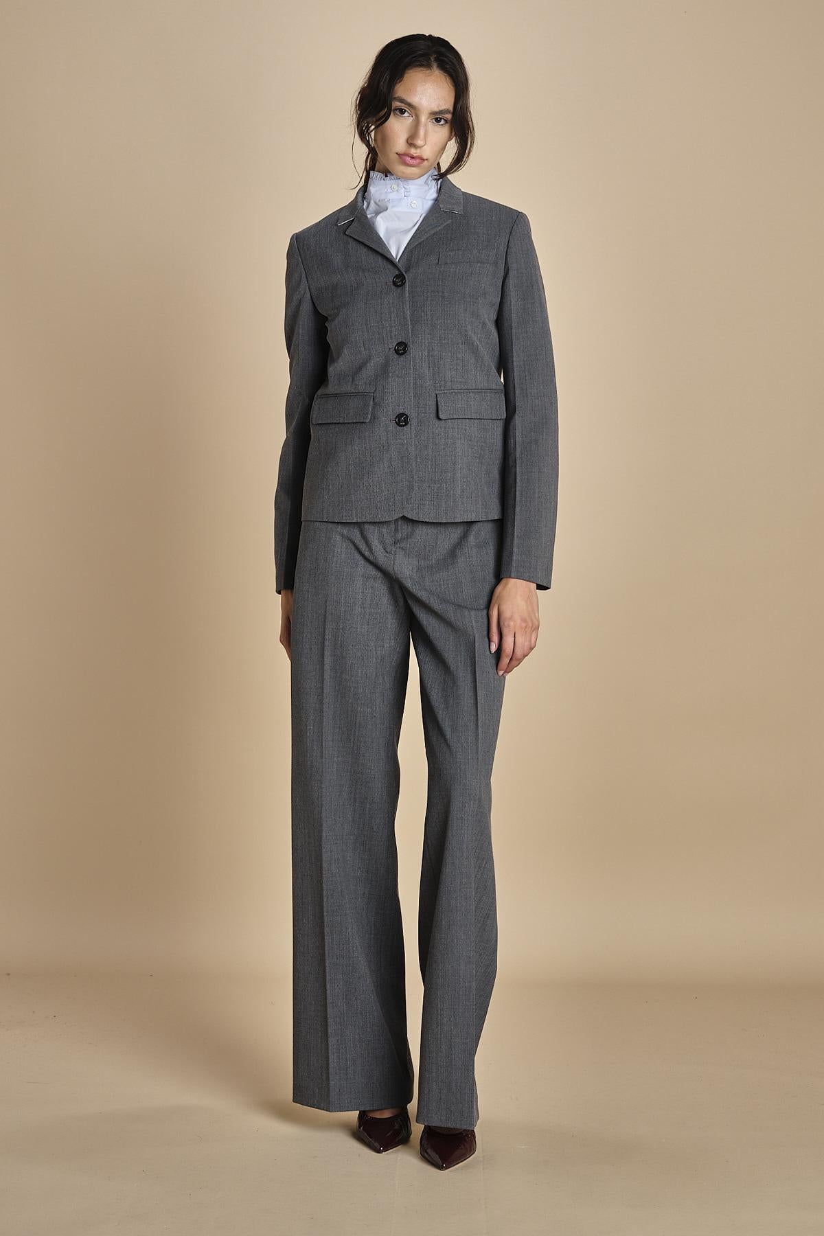 pantalone in gabardina B0423047 8737 n21 