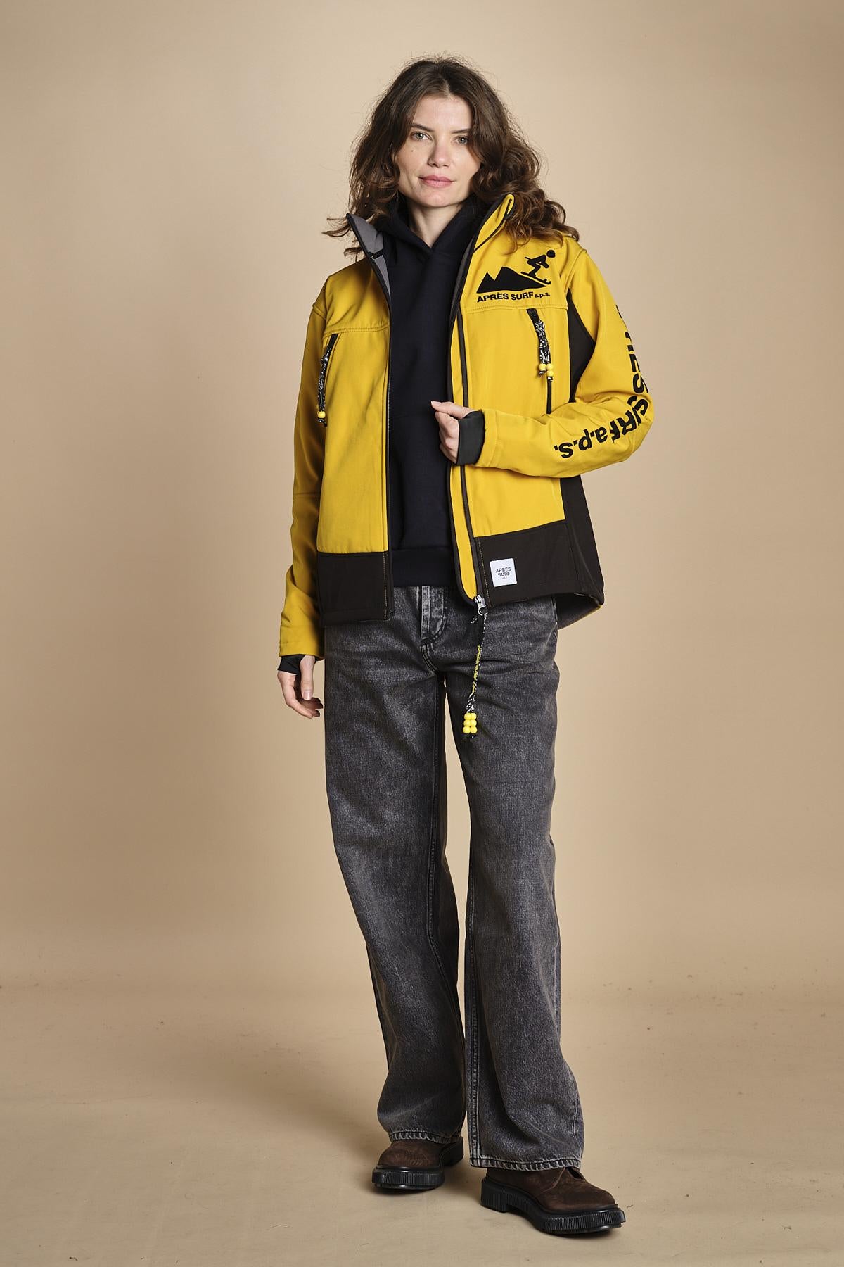 giacca tecnica FERNANDEZ YELLOW ASPEN apres surf 