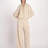 bomber in satin JF009669 POWDER 0801 joseph 