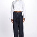 Camicia cropped IV SHIRT WHITE jejia 