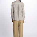 Camicia JOSEF lino righe 2515111052600 014 weekend maxmara 