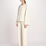 giacca in canvas con bottoni oro SALLY COMFORTBULL NATURAL true avenue 
