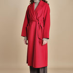 CELIA cappotto vestaglia double IO111046 RED ivy oak 