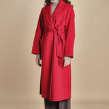 CELIA cappotto vestaglia double IO111046 RED ivy oak 