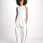 denim con coulisse e bande MILVA C44 DENIM milaura 