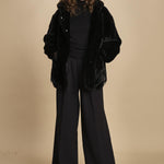 parka ecofur. SELENA NOIR giovanni paris 