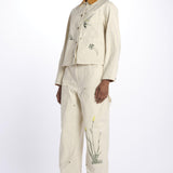 giacca workwear con ricami 179535 U111 scotch&soda 