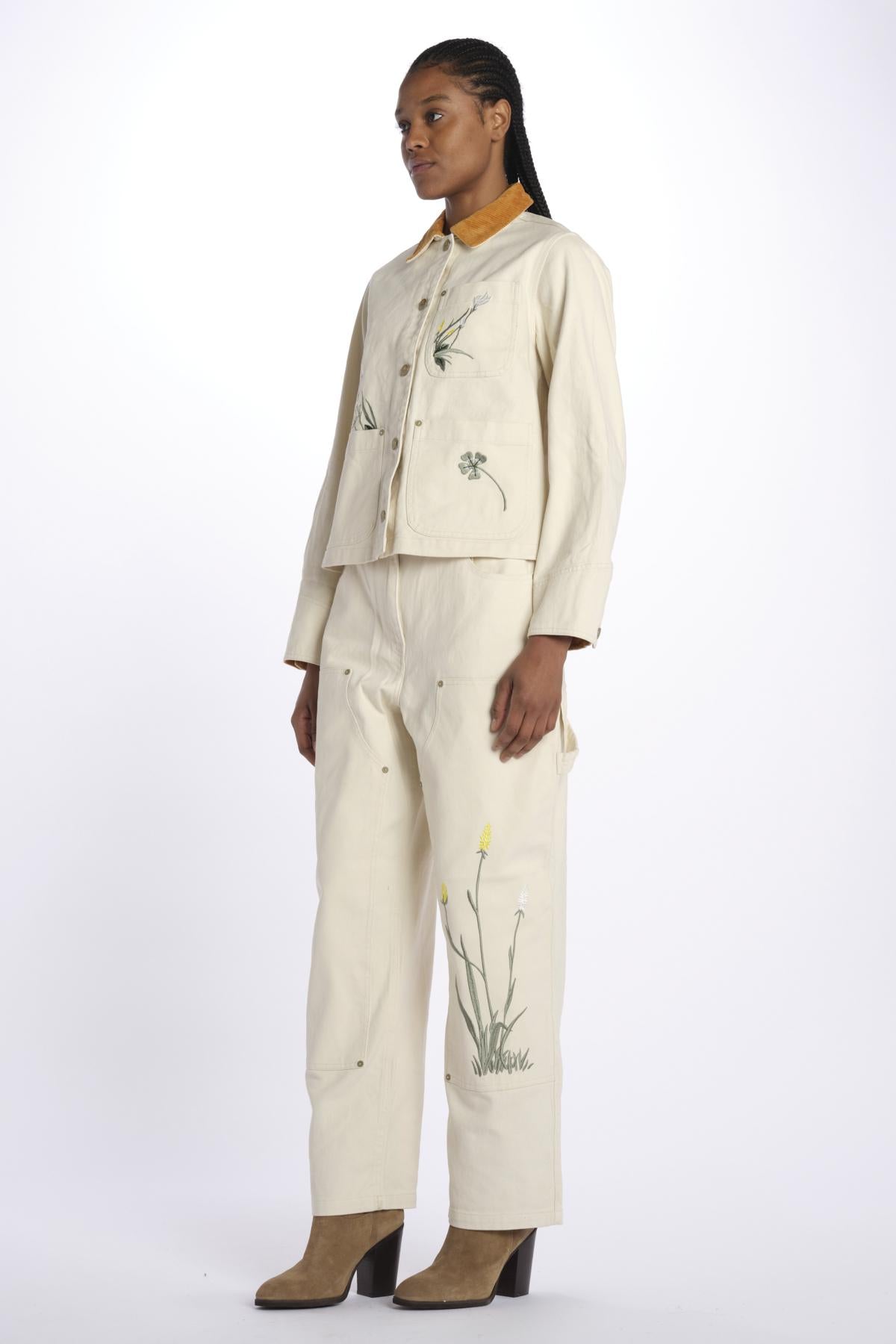 giacca workwear con ricami 179535 U111 scotch&soda 