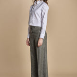 pantalone piede de poule 0188 44241 aspesi 