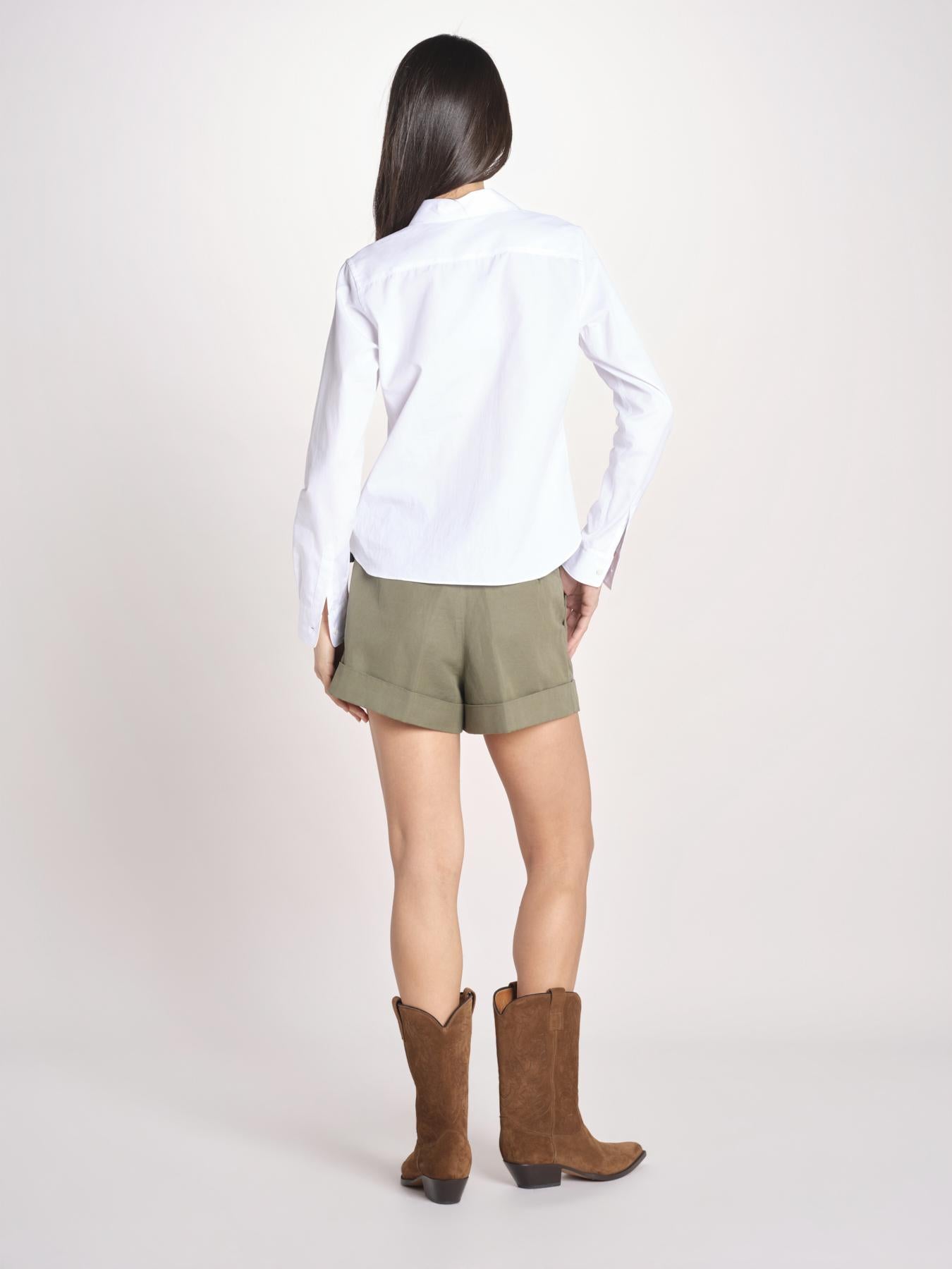 camicia con tasche fit 5459 BIANCA aspesi 