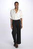 Pantalone MELODIA cropped risvolto