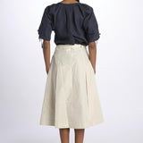 Gonna UTILITY pieghe taffetas 36118LCE STONE phillip lim 