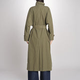 Trench in cotone 0763 85260 MILITARE aspesi 