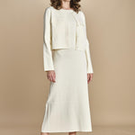 abito in maglia DRESS FULL  JF009246 0045 IVORY joseph 