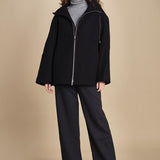 giaccone con zip e cappuccio ETNA 1673 DARK NAVY studio nicholson 