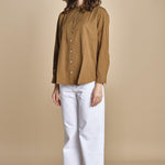 CINEMA camicia con automatici BECH605 MOCHA hartford 