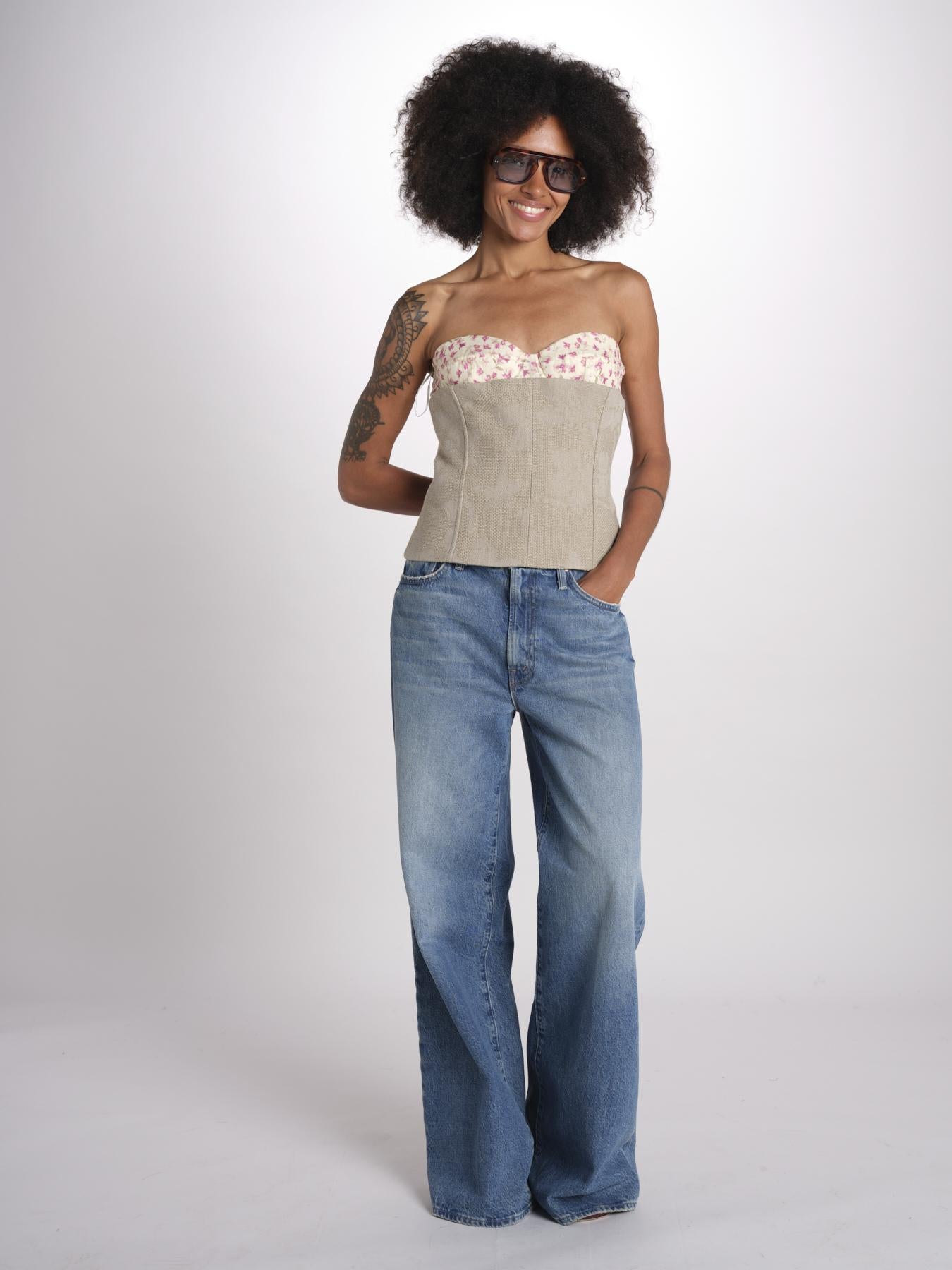 top jacquard floreale KTO0294 TE0268 kristina ti 