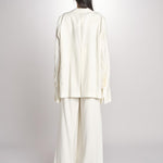 blazer in creepe BIRKIN MJD514_76C555 ECRU jejia 