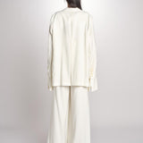 blazer in creepe BIRKIN MJD514_76C555 ECRU jejia 