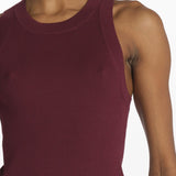 Canottiera EDEA costine EDEA BORDEAUX vanessa bruno 