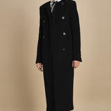cappotto lungo doppiopetto N0214602 9000 n21 