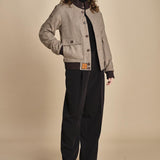 bomber panno uomo BMSWIFTF5 TAUPE bombers original 