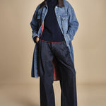 cappotto in denim MARY MEDIUMWASH true avenue 