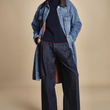 cappotto in denim MARY MEDIUMWASH true avenue 