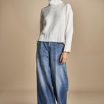 maglia dolcevita over SAMANTHA PANNA CAMMELLO tenne' 